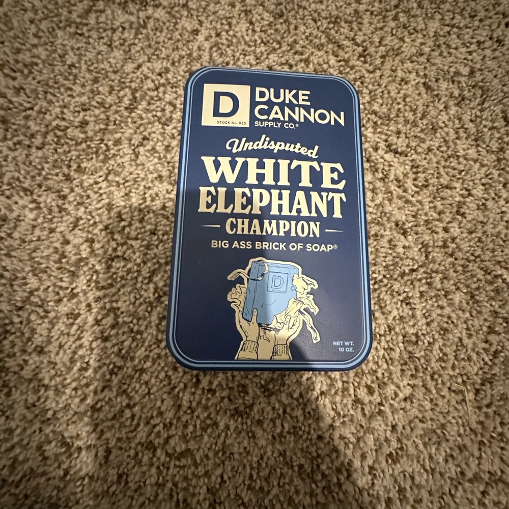 Duke Cannon White Elephant Champion Soap